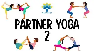 Fun Partner Yoga Poses for Kids | Yoga for Children | Yoga Guppy