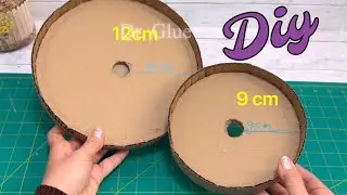 Diy Kitchen Organizer Made From Cardboard and Jute Rope/ Diy Cardboard Organizer#cardboardcrafts