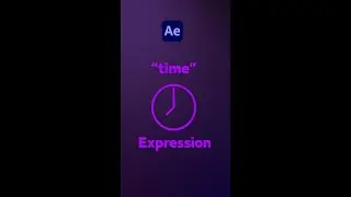 The Time Expression in After Effects | Tutorial