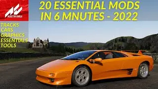 20 ESSENTIAL Mods In 6 Minutes - Assetto Corsa Download Links 2022