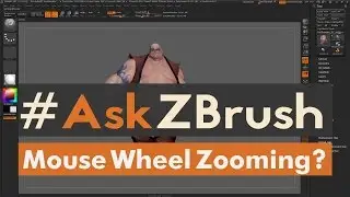 #AskZBrush: “How can I use the mouse wheel to zoom inside of ZBrush?”