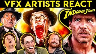 VFX Artists React to Bad & Great INDIANA JONES CGi