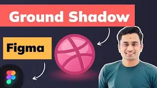 How to make ground shadow in figma