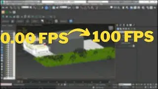 3DS max: Run 3ds max smoothly/Faster viewport