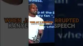 When Jay-Z Interrupted Kanye West Speech!