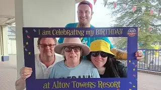 Alton towers vlog May 2024 Amys Mums Birthday