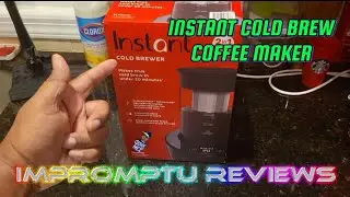 Instant Electric Cold Brew Coffee & Iced Tea Maker #GenXNez @KNESBEY