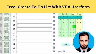 How to create a to-do list in Excel with VBA