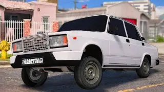 ОПЕРСКАЯ ЕЗДА В GTA 5 - ПОСТАВИЛ СЕМЕРКУ НА ДВА КОЛЕСА? ОПЕРСКАЯ 2107 БАМПЕР НИВА УРБАН! 🌊ВОТЕР