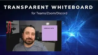 How to create a transparent whiteboard for Teams/Zoom/Discord with OBS