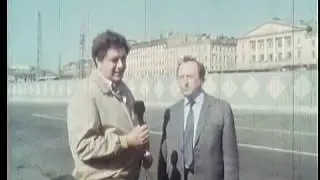 Репортаж с площади Мира (Сенная) о планах развития метрополитена