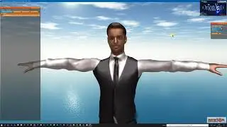 WIP: Character Model, Ragdoll, Animation editor.