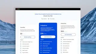 Pricing Page UI design in Figma | Step-by-Step Tutorial [ Design in silence | Ep:07 ]