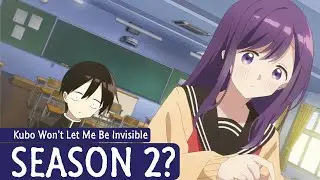 Kubo Won't Let Me Be Invisible Season 2: Release Date and Chances!