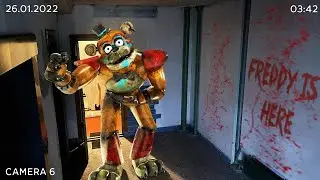 Заснял ФРЕДДИ на СКРЫТЫЕ КАМЕРЫ *фредди фнаф с даркнет* fnaf security breach ПОТУСТОРОННИЕ