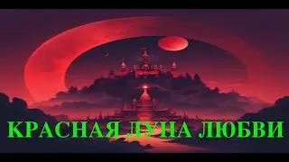 Красная  луна любви