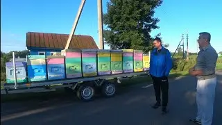 Пчеловоды из Бобруйска. Выбираем место для точка Карники.
