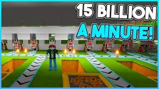 *NEW* The Most COMPACT Fire Crystal Farm In Block Tycoon ROBLOX!