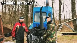 Пожалел что купил ЕГО ? Первый запуск нового двигателя , новый проект трактор т-40