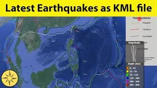 Get Latest Earthquakes as KML file