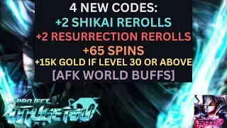 [4 NEW CODES] *+2 SHIKAI & RESURRECTION REROLLS* ALL WORKING IN PROJECT MUGETSU MAY 2023! Roblox.