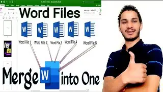 How to merge two or more word files into one File _ How to combine MS word multiple file in to One