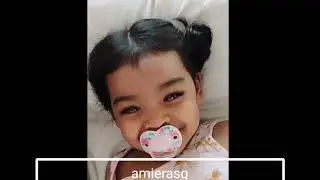 Afiyah tanya CANTIK TAK?