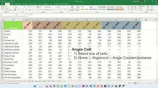 How do I make angled cells in Excel? - Excel Tips and Tricks