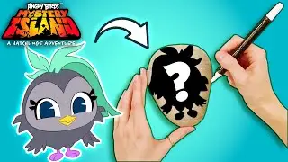 Pebble Painting Rosie | Angry Birds Mystery Island