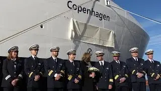 4K | Naming Ceremony new Scandlines Ferry COPENHAGEN at Fayard Shipyard Danmark