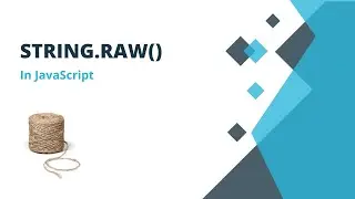 What is String.raw() in JavaScript?