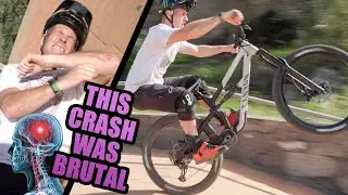 BRUTAL MTB CRASH GAVE ME CONCUSSION!