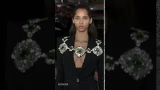 Yasmin Wijnaldum walks for David Koma