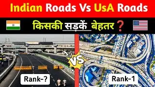 Indian Roads 🇮🇳Vs UsA Roads 🇺🇸Comparison 2024-Indian Highways Vs UsA Highways By Youthpahadi