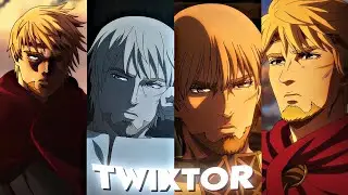 Canute Twixtor Clips For Editing - With/Without RSMB (Vinland Saga Season 2)