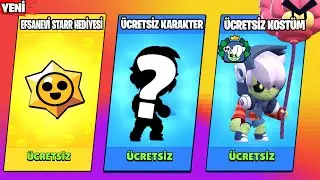 KORKUNÇ MÜCADELE ! ÜCRETSİZ KOSTÜM , KARAKTER ve 30 STARR HEDİYESİ NASIL ALINIR ? Brawl Stars