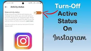 how to turn off active status on instagram 2023