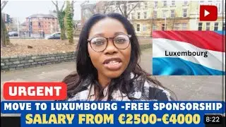 URGENT!! LUXEMBOURG WORK PERMIT FOR UNSKILLED-JOBS 2024  /FREE SPONSORSHIP -NO IELTS-NO AGE LIMIT-