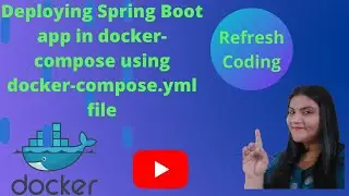 Deploying SpringBoot app in docker-compose using docker-compose.yml file