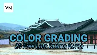 20 FREE LUTS DRAMA KOREA | COLOR GRADING DI APLIKASI VN ( VLOG NOW )