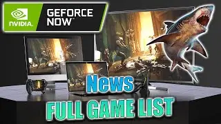 Nvidia Geforce Now - Opt In Program All Games List - Maneater Needs Cloud Saves!!