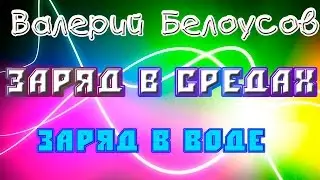 Валерий Белоусов. "Заряд в среде воды"