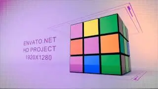 After Effects Project Files - Rubiks Cube Logo Reveal - VideoHive 9501617