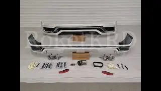 Обвес Toyota Land Cruiser 200 2016+ Modellista 2 выхлопа
