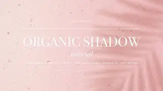 organic shadow palm leaf | animation tutorial