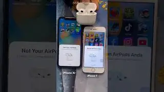 iPhone xr vs iPhone 7 - Pairing Airpods 3