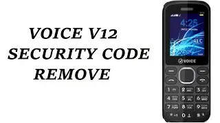 VOICE V12 SECURITY CODE REMOVE CM2