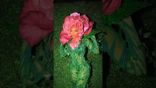 Megan Thee Stallion as The Flower in Alice & Wonderland for Halloween 