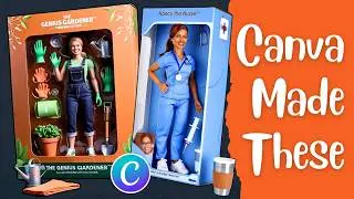 How To Create Your Own Toy Action Figure with AI in Canva