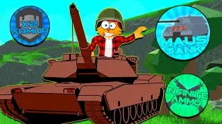 КАК БЫСТРО ПРОКАЧАТЬСЯ в СИМУЛЯТОР ТАНКА Роблокс? ЧИТЕРСКИЙ СПОСОБ Tank Simulator roblox